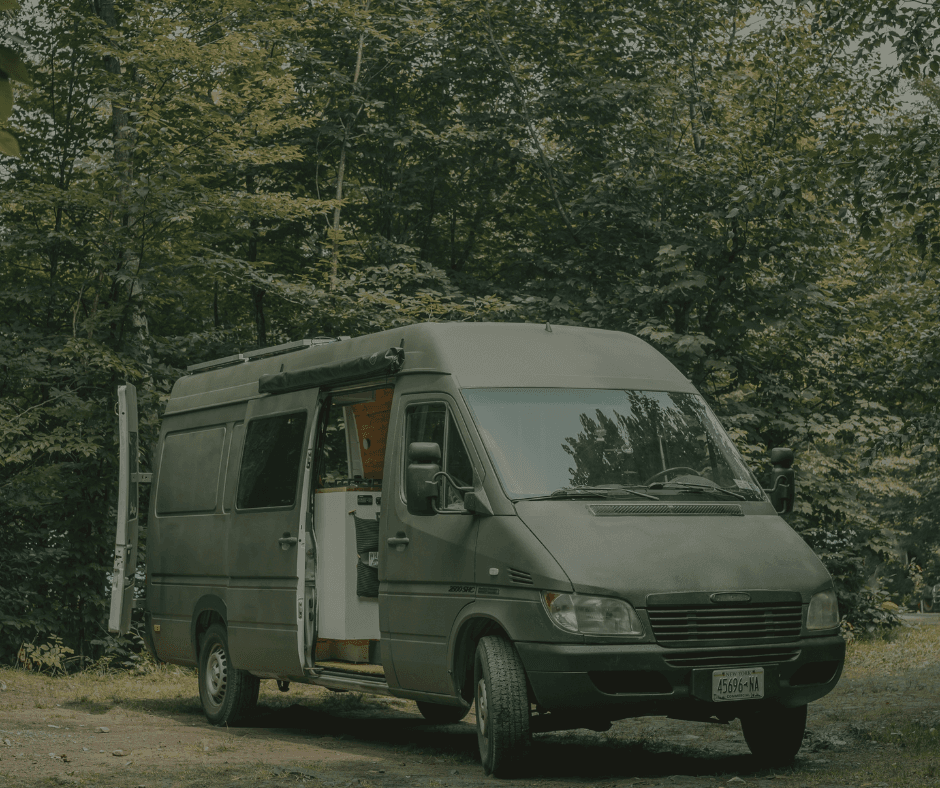 Many people have turned to vans to live off-grid