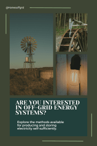 Are you interested in off-grid energy systems?