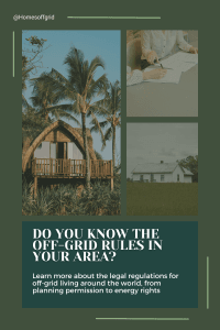 Do you know the off-grid rules in your area?