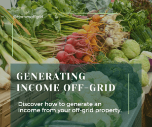 Generating income off-grid