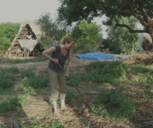 Volunteering on on off-grid eco project is a option for learning new skills