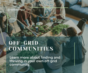 Off-grid communities