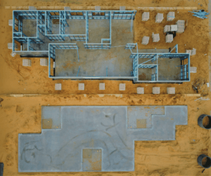 Choosing your foundations is an important step in building your off-grid home