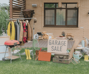 Selling unwanted items is a great little extra income stream