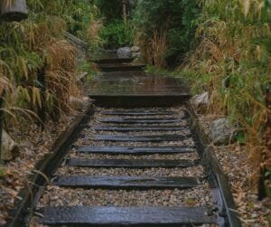 Gravel and other permeable surfaces help prevent water run-off for sustainable land management