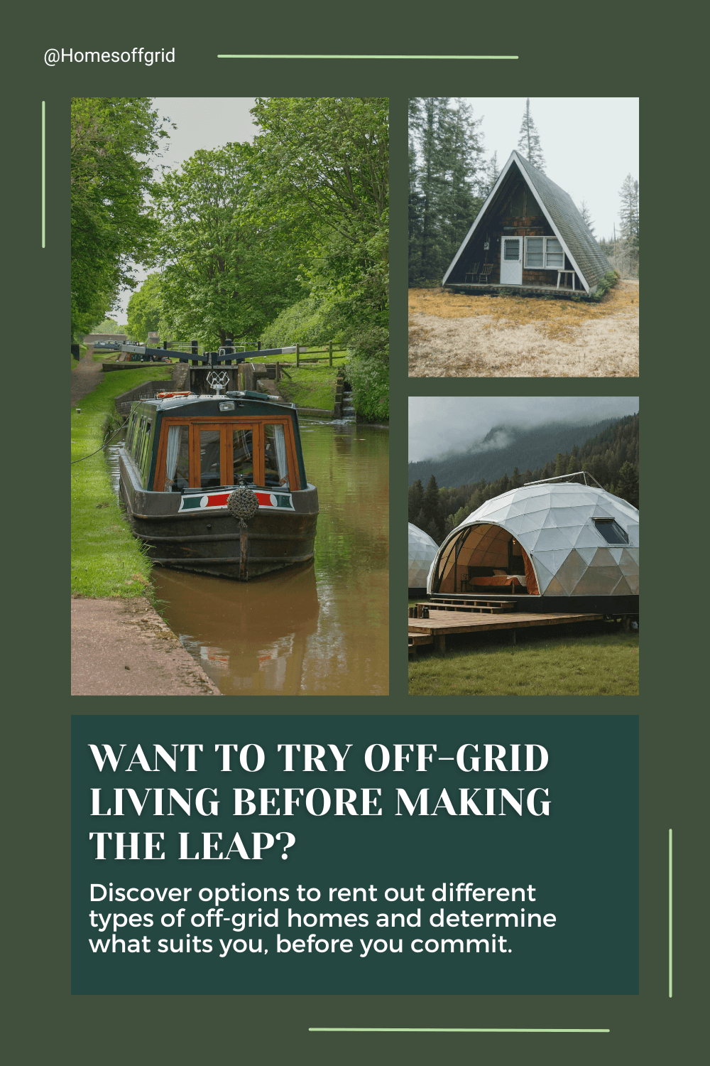 How To Try Off-Grid Life – Experience the Lifestyle Before Jumping In ...