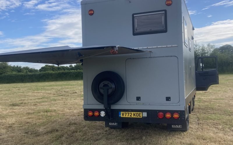Off-grid lorry conversion