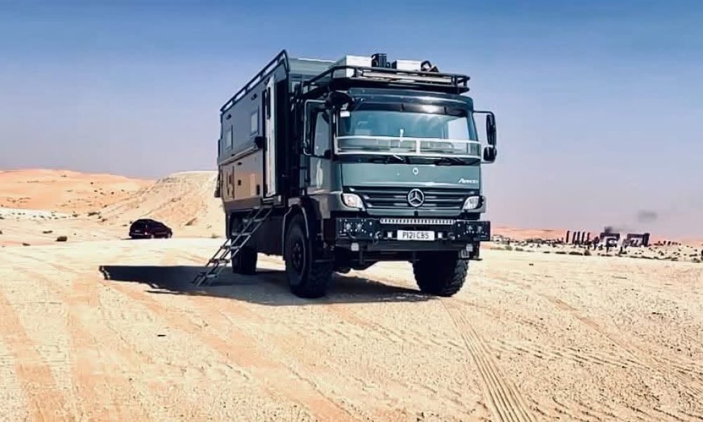Mercedes-Benz Atego 4x4 expedition truck