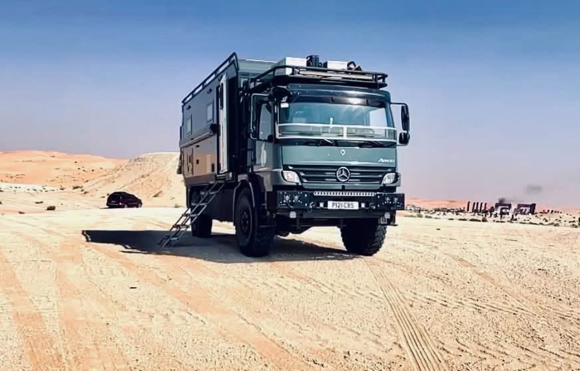 Mercedes-Benz Atego 4x4 expedition truck