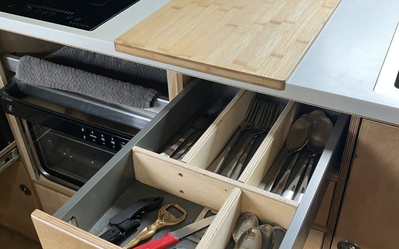 Practical kitchen storage