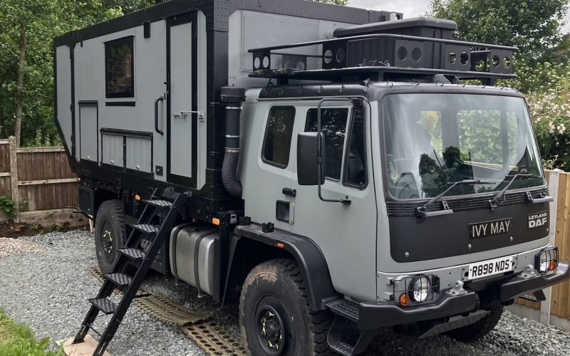 Leyland DAF T244 4×4 parked up