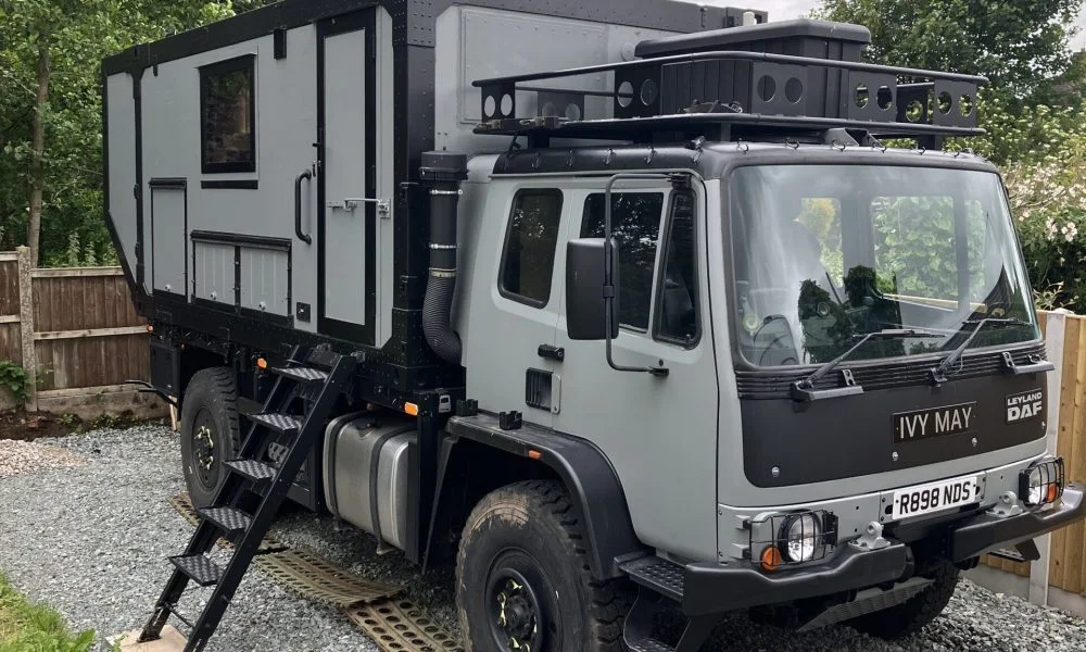 Leyland DAF T244 4×4 parked up
