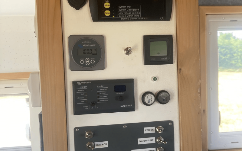 This off-grid lorry conversion has a great energy set-up