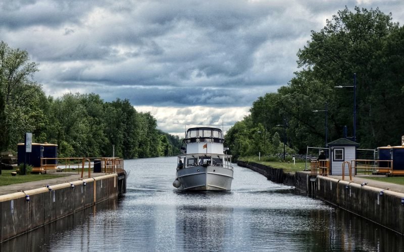 Boat on the canal