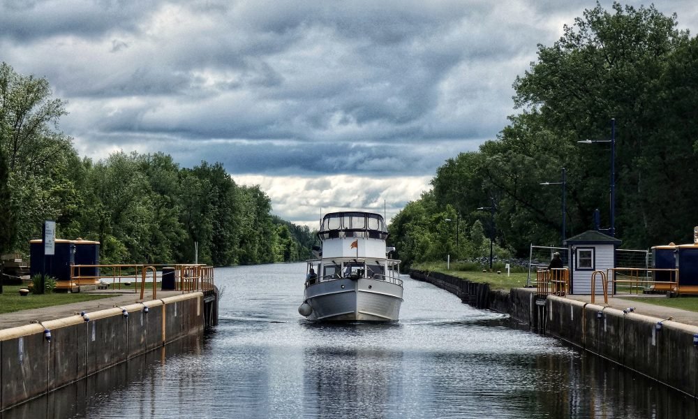 Boat on the canal