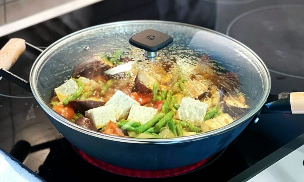 Off-grid cooking on gas or induction