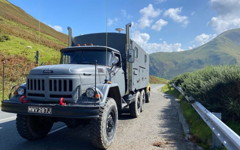 Zil 131 6x6 expedition camper