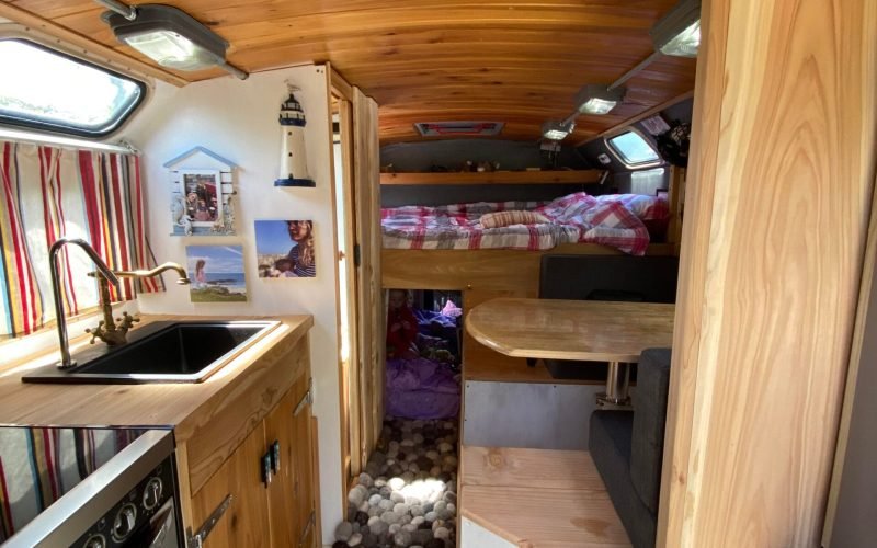 Zil 131 camper inside view