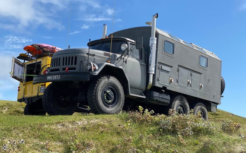 Zil 131 6x6 expedition camper